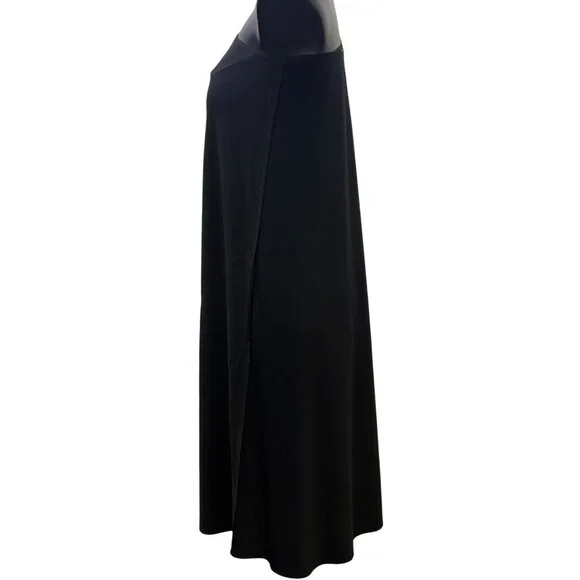 Kamalikulture X Norma Kamali One Shoulder Black Dress S